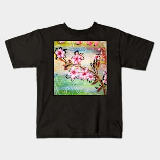 blossoms3 Kids T-Shirt